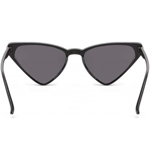 Aviator Unisex Polarized Sunglasses - Fashion Personality Sunglasses Triangle Polarized Sunglasses - D - CJ18RRZT7D8 $49.89