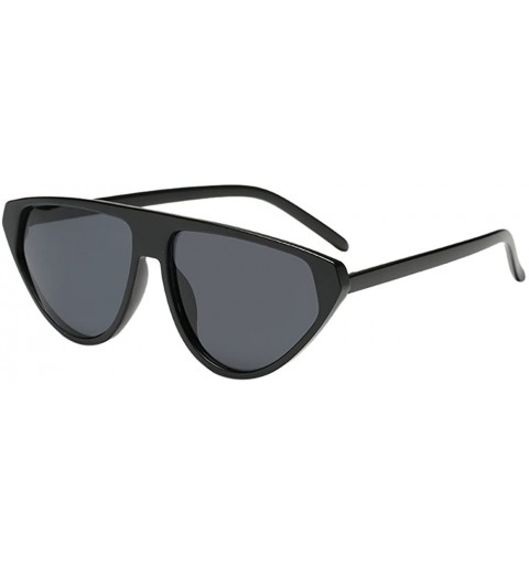 Rimless Sunglasses for Women Chic Sunglasses Vintage Sunglasses Oversized Glasses Eyewear Sunglasses for Holiday - E - CM18QU...