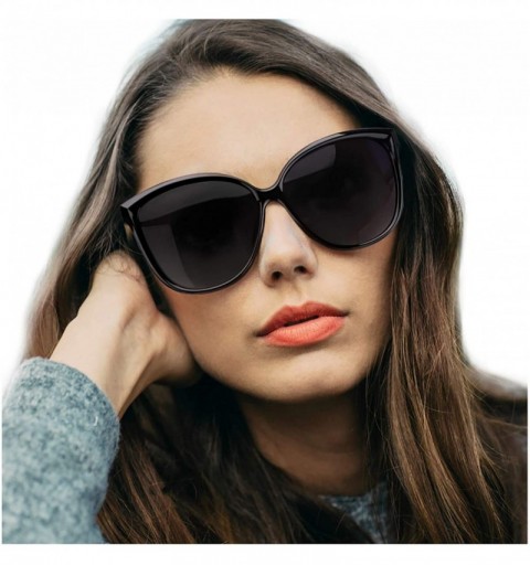 Rimless Sunglasses Polarized Protection Lightweight - Black Frame/ Non Mirrored Grey Lens - CB18H43292R $16.24