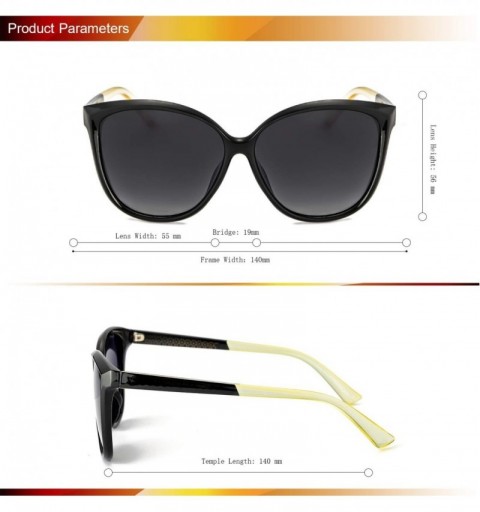 Sunglasses Polarized Protection Lightweight - Black Frame/ Non Mirrored ...