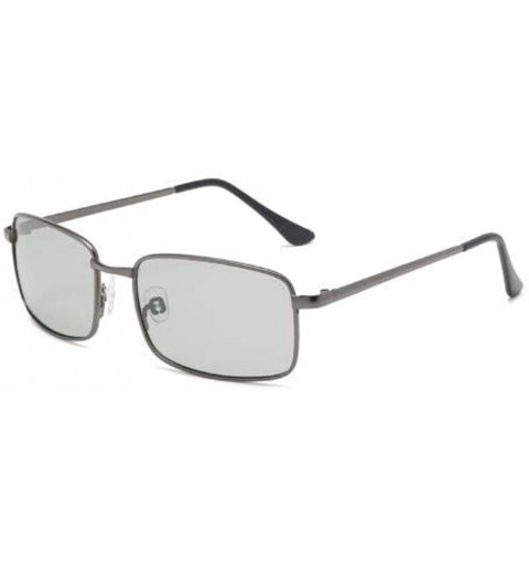 Oval Men's sunglasses and sunglasses-Gun gray_Night vision lens - CX190MAGW0Z $33.50