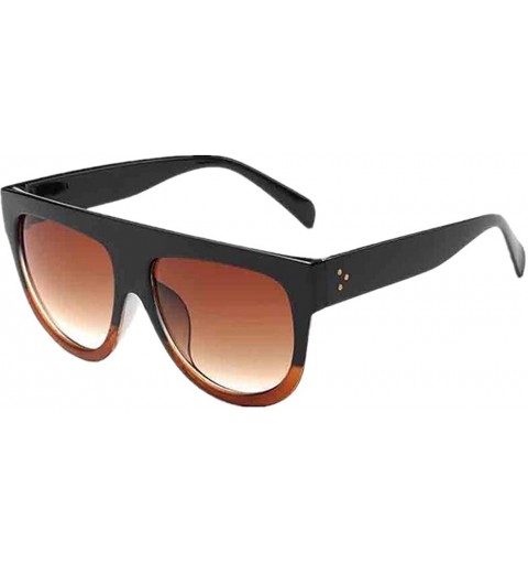 Goggle Men Women Square Vintage Mirrored Sunglasses Eyewear Outdoor Sports Fashion Sunglasses - G - C518SNZOSN7 $7.71
