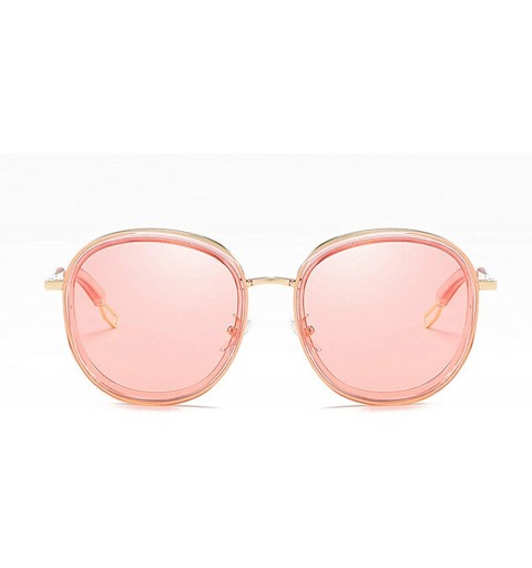 Rimless Classic style Sunglasses for Men or Women plastic UV 400 Protection Sunglasses - Pink - CQ18SZT3OX4 $24.65
