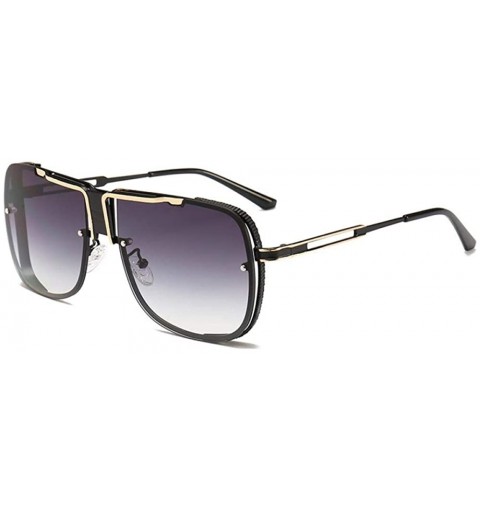 Rectangular Pilot men's sunglasses are modern and retro - C1 Ashes - C118W54WRA7 $14.61