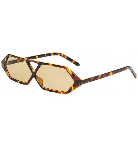 Oversized Sunglasses Personalized Oversized Protection - B - C918O8EDECL $11.27