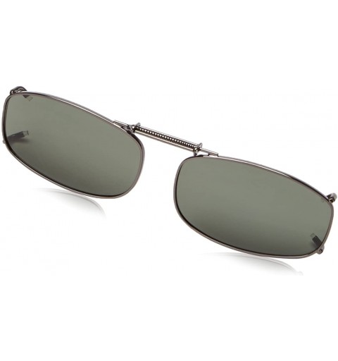 Rectangular 4 48 Rectangular Polarized Sunglasses - Transparent - CR11KCBXK5L $23.51
