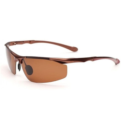 Aviator Limited edition polarized sunglasses - Brown - CE12JHCSAIB $35.09