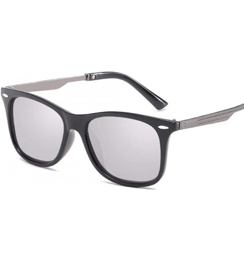Aviator Retro Polarized Sunglasses for Men and Women Driving Sunglasses - F - CA18Q92YAEX $23.71
