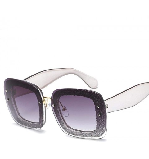 Square Fashion Oversized Square Women Sunglasses Brand Design Female Sun Glasses 1 - 1 - CN18XGDTLYR $9.97