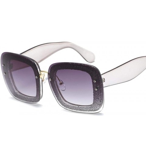 Square Fashion Oversized Square Women Sunglasses Brand Design Female Sun Glasses 1 - 1 - CN18XGDTLYR $9.97