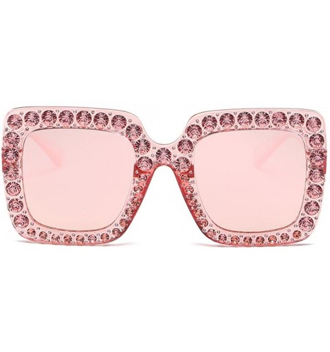 Cat Eye Women Men Fashion Artificial Diamond Frame Sunglasses Summer Hot Sale Sunglasses - C - C818CQ2G5KQ $11.27