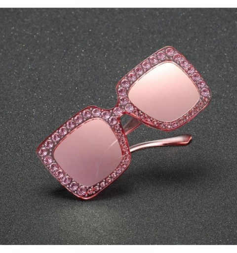 Cat Eye Women Men Fashion Artificial Diamond Frame Sunglasses Summer Hot Sale Sunglasses - C - C818CQ2G5KQ $11.27