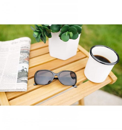 Square Readers.com Sun Reader The Cassia Bifocal Reading Sunglasses Plastic Square Style for Women - C312IIBYU4V $13.97