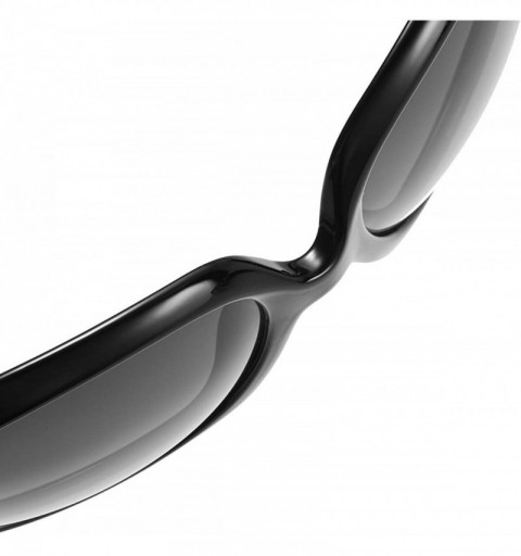 Round Polarized HD Sunglasses for Women Polarized Metal Mirror UV 400 Lens Protection - Brown - C0198O2WAHR $20.39