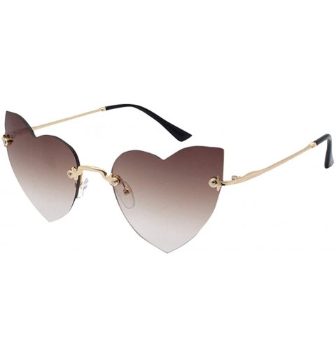 Sport Sunglasses Womens-Polarized Sunglasses For Women Man Mirrored Lens Fashion Goggle Eyewear - Coffee - CE18XIXCQWA $9.79