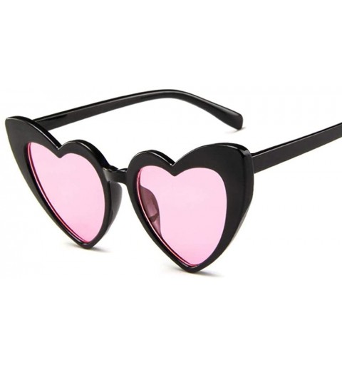 Cat Eye Clear Blue Girls Festival Ladies Luxury Brand Design Cat Retro Eye Black Grey - Black Pink - CQ196R0ZNRX $11.10