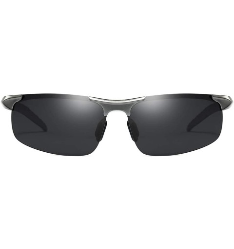 Round Polarized Sunglasses Sunglasses for Men Polarized Sunglasses for Men - B - CD198O4RXYG $13.83