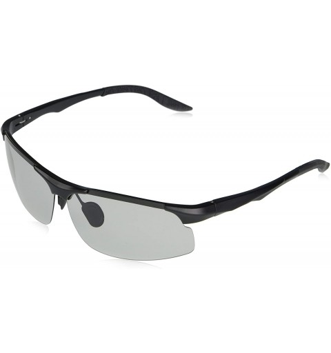 Sport Night And Day Vision Polarized Goggles Sunglasses Outdoor Sport Eyewear for Men - Gun - CL18622YK5R $17.54
