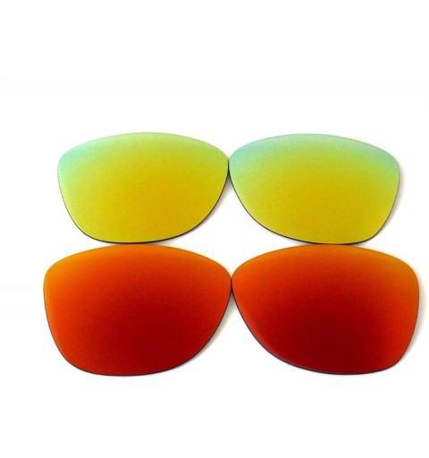 Oversized Replacement Lenses Frogskins Red&Gold Polarized 2 Pairs-Free S&H - CG12GRMZWG3 $17.23