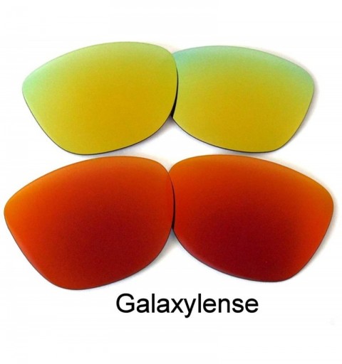 Oversized Replacement Lenses Frogskins Red&Gold Polarized 2 Pairs-Free S&H - CG12GRMZWG3 $17.23
