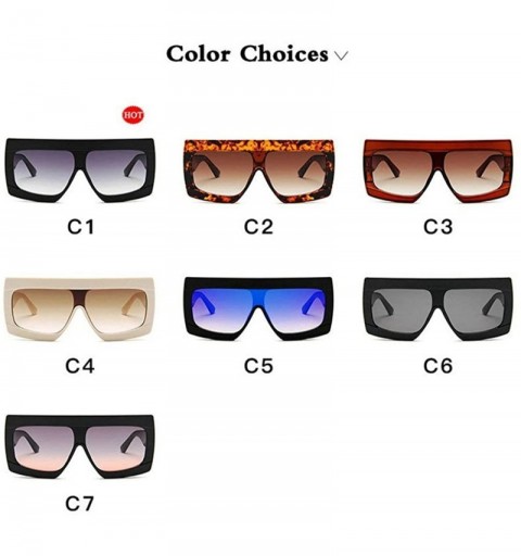 Oversized Futuristic Oversize Sunglasses Mirrored Fashion - Pink&gray - C018RQAMS98 $10.91