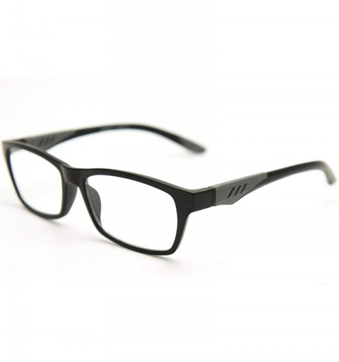 Rimless 6904 SECOND GENERATION Semi-Rimless Flexie Reading Glasses NEW - Z3 Matte Black Grey - C718ESE7GLT $14.28