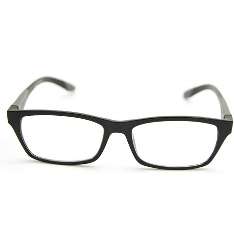 Rimless 6904 SECOND GENERATION Semi-Rimless Flexie Reading Glasses NEW - Z3 Matte Black Grey - C718ESE7GLT $14.28