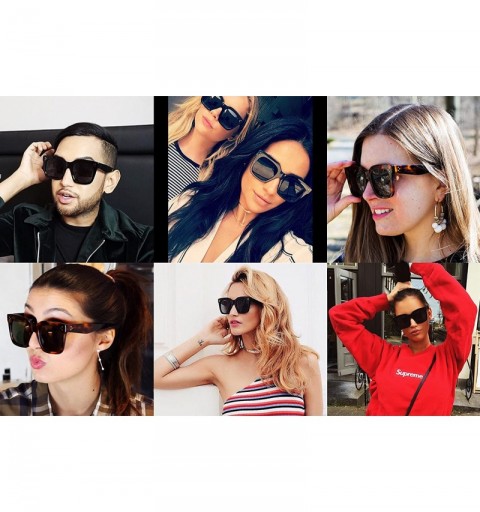 Sport 1762 Premium Oversize XXL Women Men Style Fashion Sunglasses - Fade Black/ Matte - CG199TARR7T $14.12