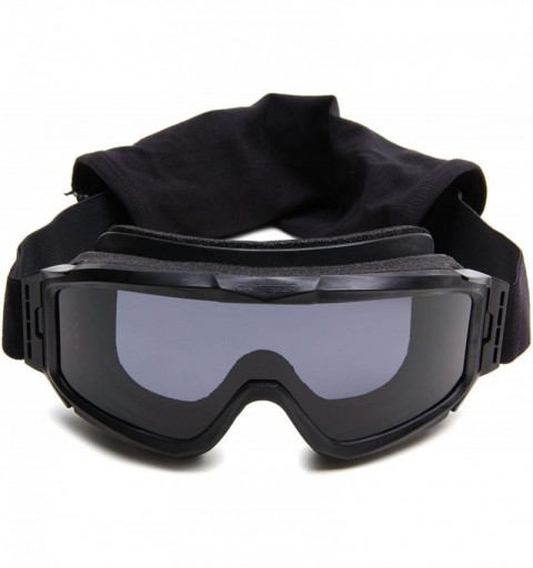Goggle Alpha Ballistics Goggles - Black Frame/Smoke & Clear Lenses - Black Frame/Smoke & Clear Lens - C6115774UZ9 $13.52