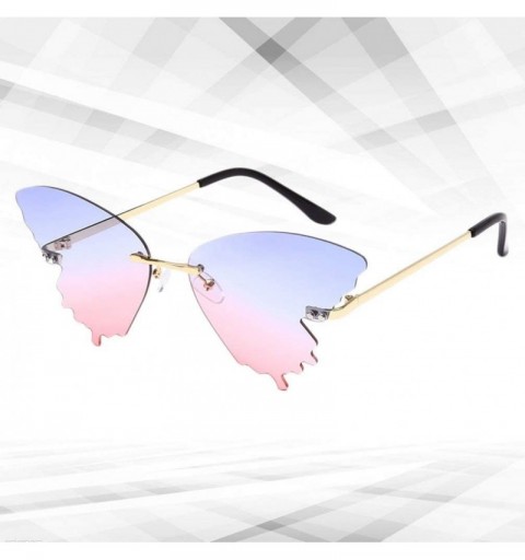 Aviator Sunglasses Butterfly Fashionable Supplies - C5190R26WER $14.54