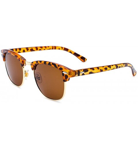 Oversized (Tortoise- Brown) Sunglasses - C818ECO3M9I $12.72