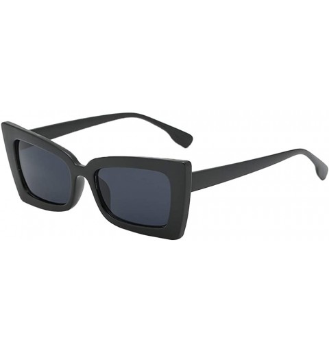 Oval Sunglasses Vintage Goggles Multicolor Eyeglasses Glasses Eyewear - Black - C118QQHL04T $18.32