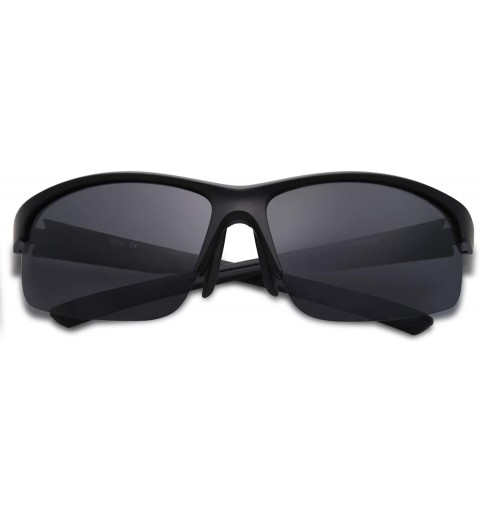 Oval Polarized Sunglasses for Men Women UV Protection TR90 Sports Sunglasses for Fishing Driving Cycling SJ2104 - C9194AQEMDM...