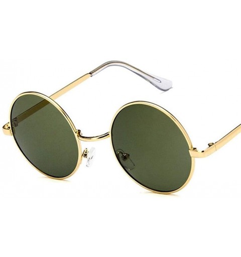 Round Fashion Vintage Sunglasses Luxury Glasses - Purple - CE198EZMKY0 $18.58