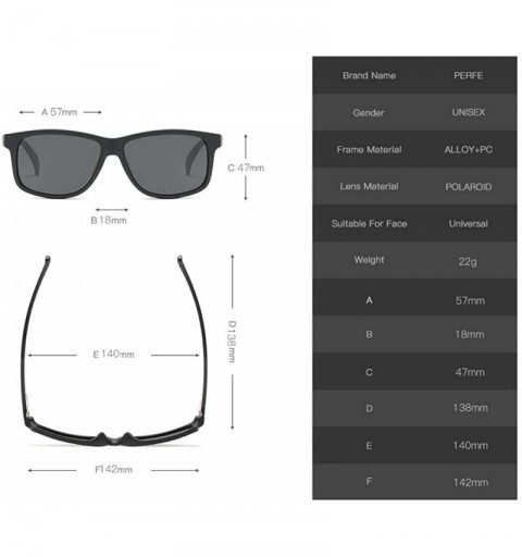 Square 2019 new casual men's myopia polarized sunglasses brand 0 to-600 myopia polarized men's sunglasses - C018NOQZOQG $21.39