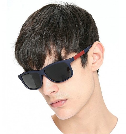 Square 2019 new casual men's myopia polarized sunglasses brand 0 to-600 myopia polarized men's sunglasses - C018NOQZOQG $21.39