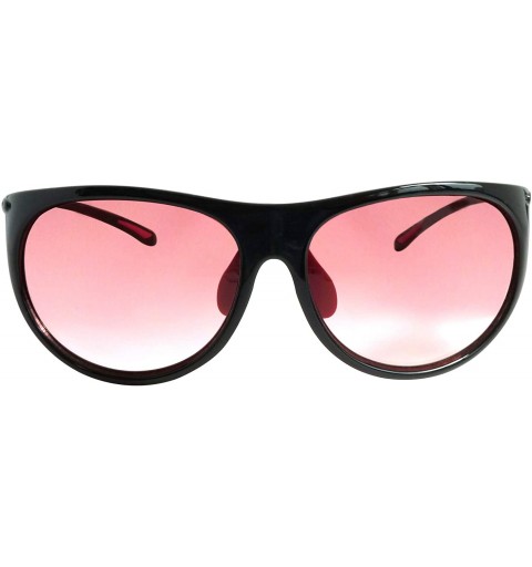 Cat Eye Marilyn - Fashion Sunglasses for Women - Feminine Cat-Eye Designs - 100% UV Protection - Shiny Black - CH18A8XZ6TX $3...