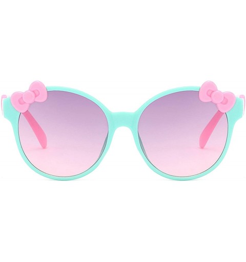 Semi-rimless Retro Classic Bow Sunglasses for Women PC Resin UV400 Sunglasses - Style-c4 - CT18SZSZD44 $16.95