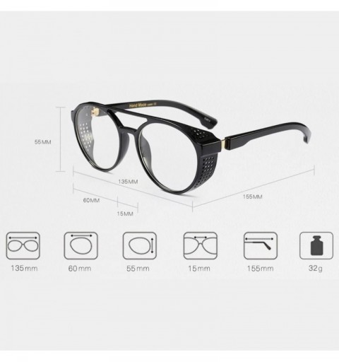 Wayfarer Fashion Men's Sunglasses Retro Circle for Women UV Protection Shades Eyewear - White - C518G7A4M3A $8.58