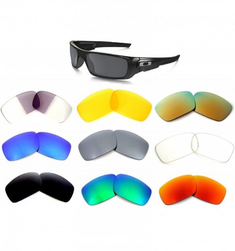 Sport Replacement Lenses Crankshaft 8 Colors Pairs Special Offer! - S - C8188DLKYEW $94.48