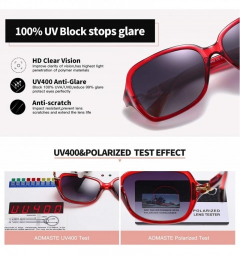 Round Retro Polarized Sunglasses for Women 100% UV400 Protection Lens Driving Outdoor Eyewear - CJ18RT32AWX $14.59