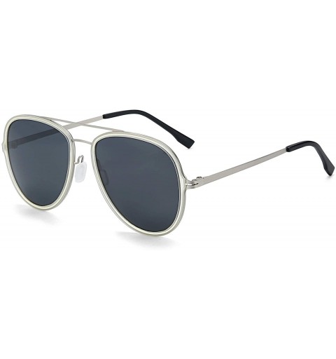 Aviator Polarized Aviator Sunglasses for Men Women UV400 Protection TR90 Frame Ultra Light Pilot Shape Glasses - CR18QZ7R674 ...