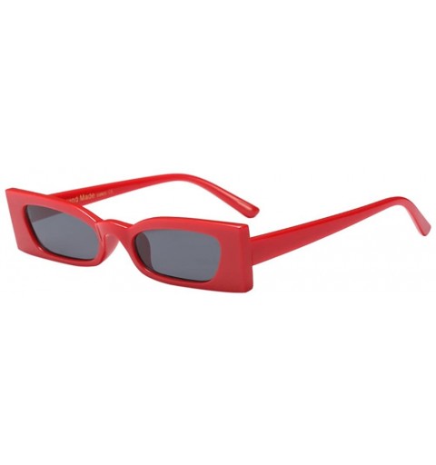 Wayfarer Lightweight Comfortable Womens Sunglasses Personality Eyeglasses Eyewear - Red - C018G8409LO $11.27