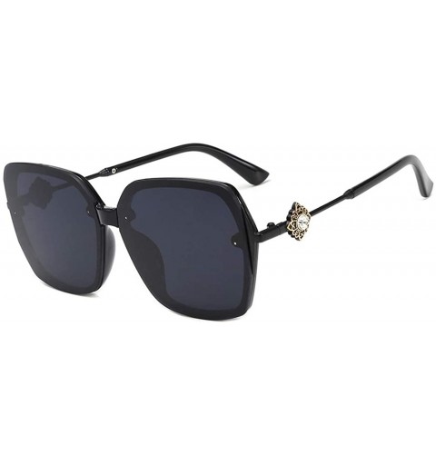 Aviator Classic fashion sunglasses- large frame sunglasses pilot men's women's glasses - A - CC18RTCS62U $88.94