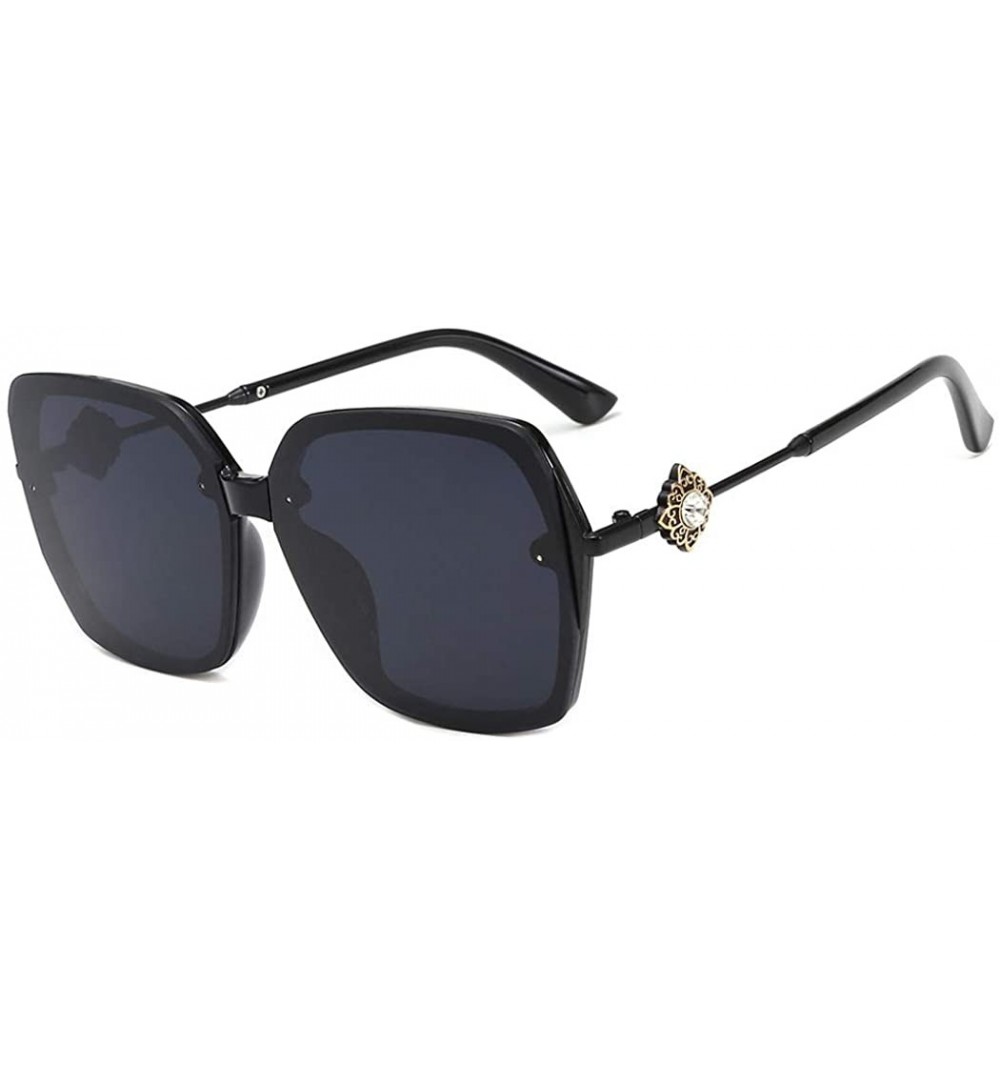 Aviator Classic fashion sunglasses- large frame sunglasses pilot men's women's glasses - A - CC18RTCS62U $37.06