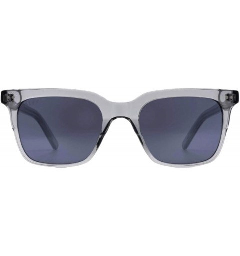 Square Eyewear - Billie - Designer Square Sunglasses for Men and Women - Smoke Crystal + Grey - CE193XE809L $93.19