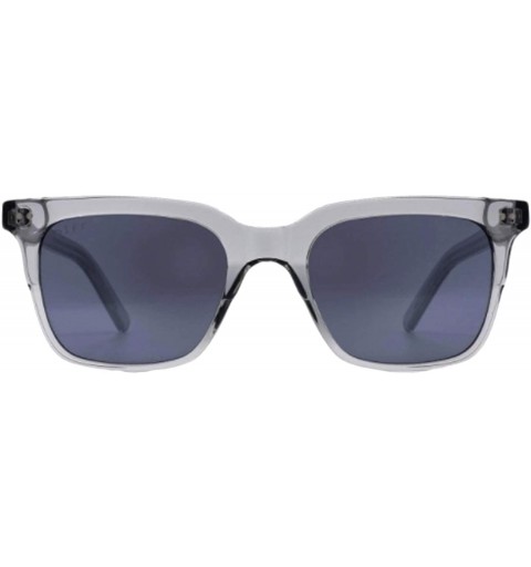 Square Eyewear - Billie - Designer Square Sunglasses for Men and Women - Smoke Crystal + Grey - CE193XE809L $54.75