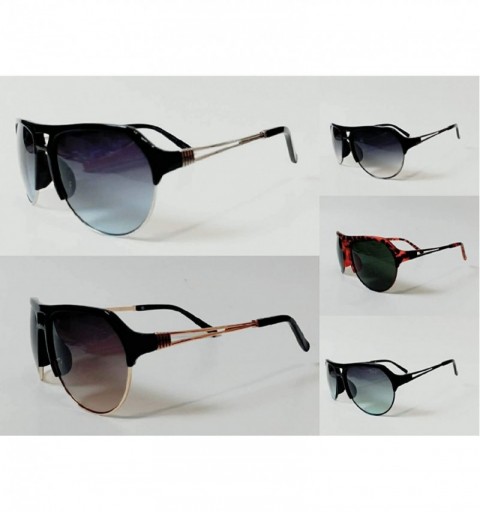 Rectangular Fashion Unisex Polarized Sunglasses Designer Shades - Style 3 - C218RLSE6UQ $8.05