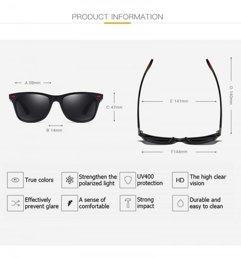 Oval Polarized Sunglasses For Men Women Retro Classic Trendy Stylish UV Protection Sunglasses - Black Frame/White - C918UK935...