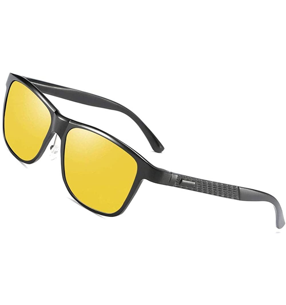 Wrap Various Glasses Driving Polarized Sunglasses - Driving Glasses A407 - CZ18NZYCCMK $9.04